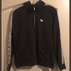 PINK Victoria’s Secret - Quarter-Zip Pull Over